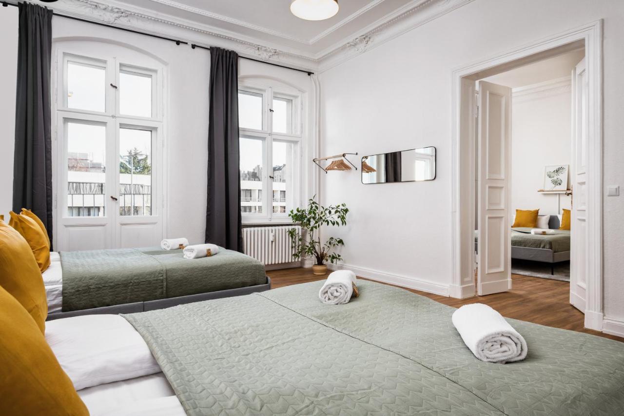 برلين Riesiges Apartment Nahe Kudamm Sehr Schoner Altbau 123M2 Gross 12 Gaste المظهر الخارجي الصورة